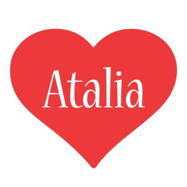 Atalia love logo