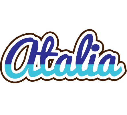 Atalia raining logo