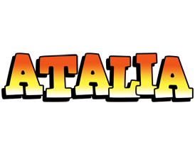 Atalia sunset logo