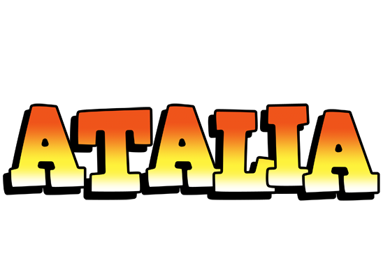 Atalia sunset logo