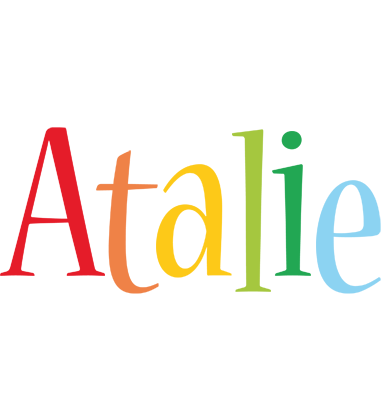 Atalie birthday logo