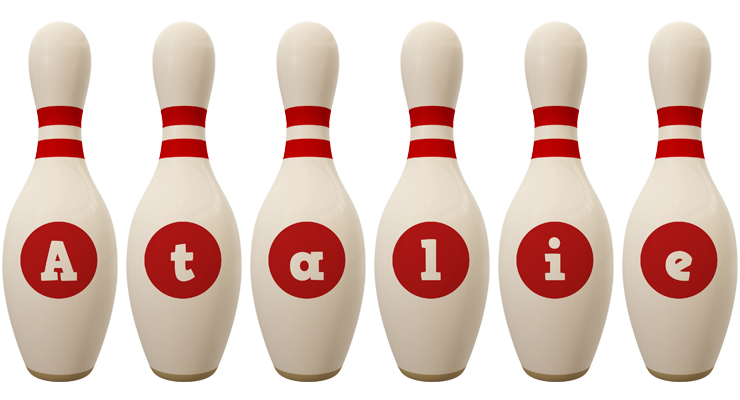 Atalie bowling-pin logo