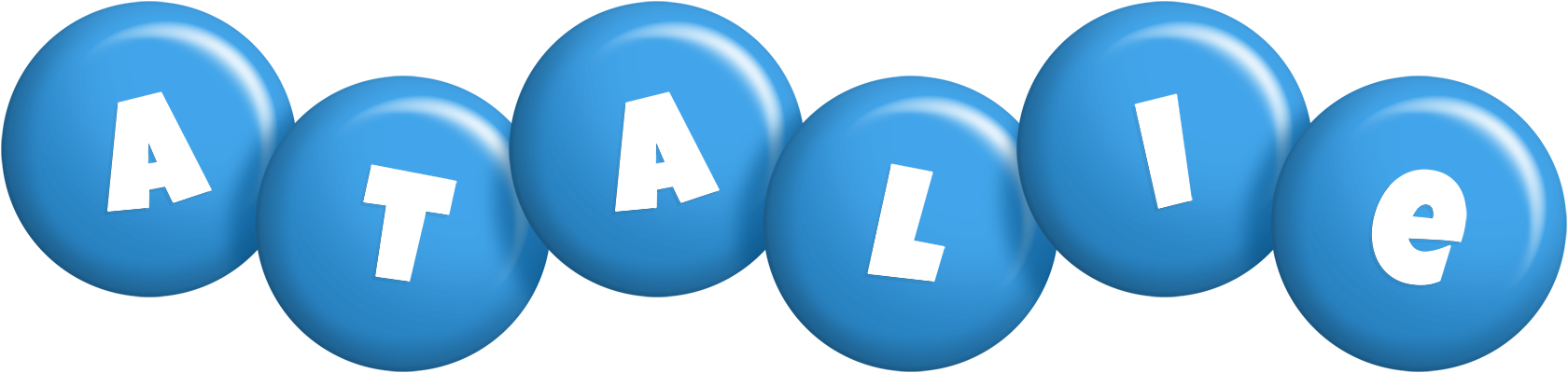 Atalie candy-blue logo