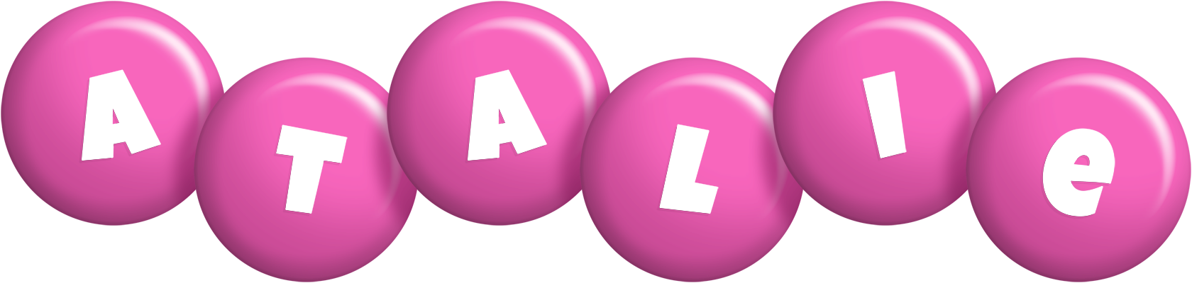 Atalie candy-pink logo