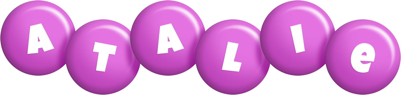 Atalie candy-purple logo