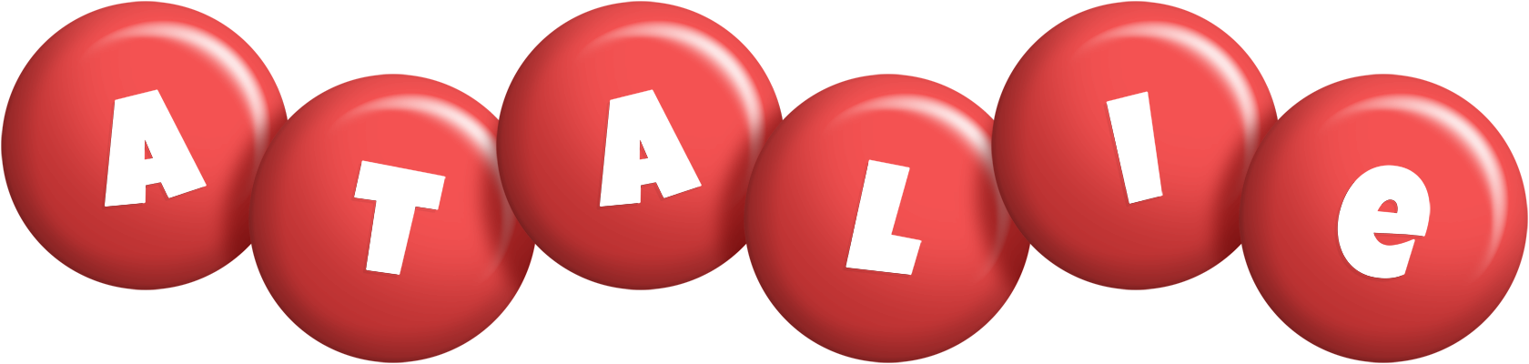 Atalie candy-red logo