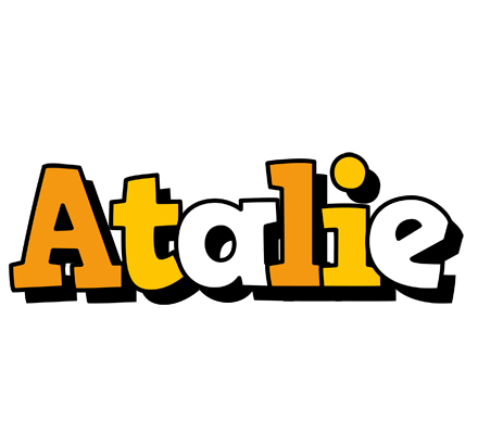 Atalie cartoon logo