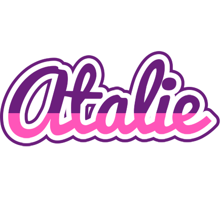 Atalie cheerful logo