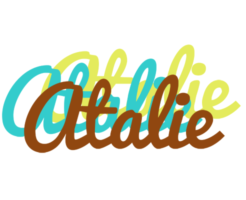 Atalie cupcake logo