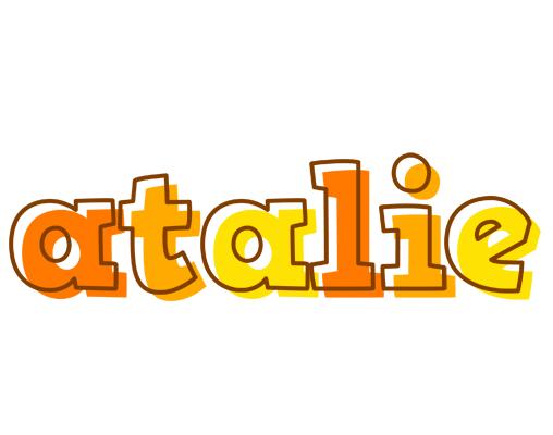 Atalie desert logo