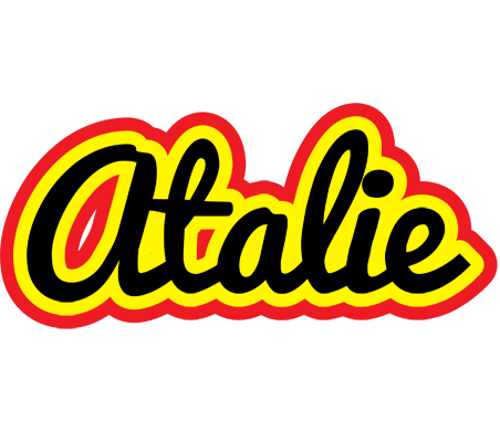 Atalie flaming logo