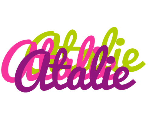 Atalie flowers logo