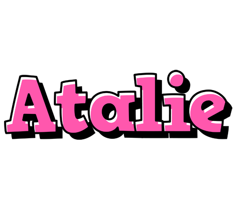Atalie girlish logo
