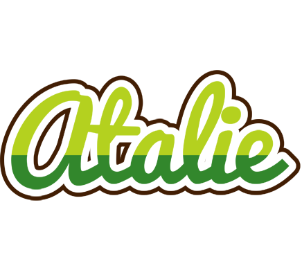 Atalie golfing logo