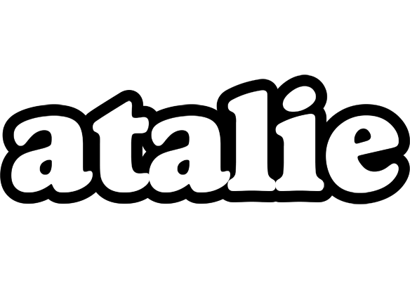 Atalie panda logo