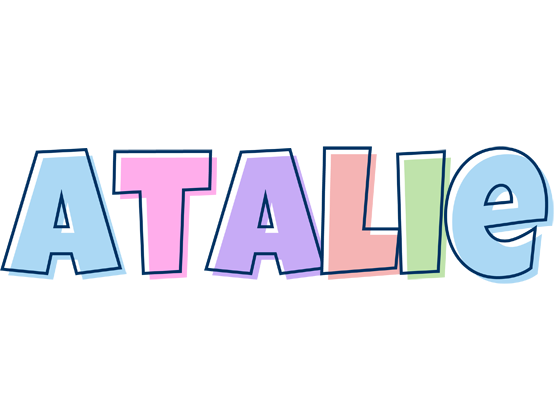 Atalie pastel logo