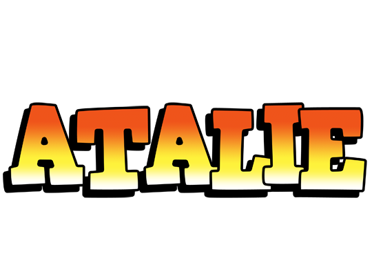 Atalie sunset logo