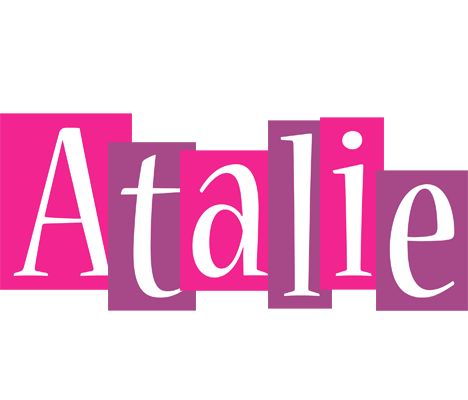 Atalie whine logo