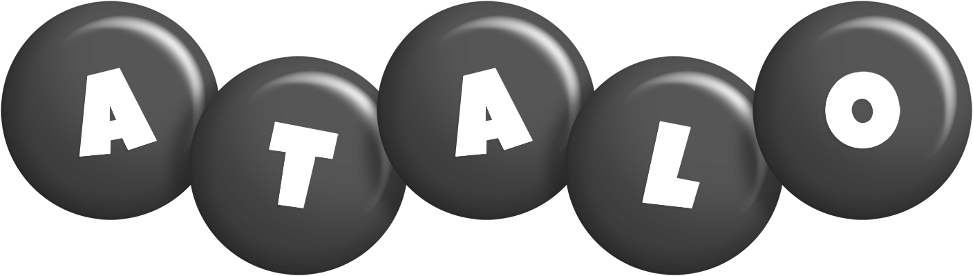 Atalo candy-black logo