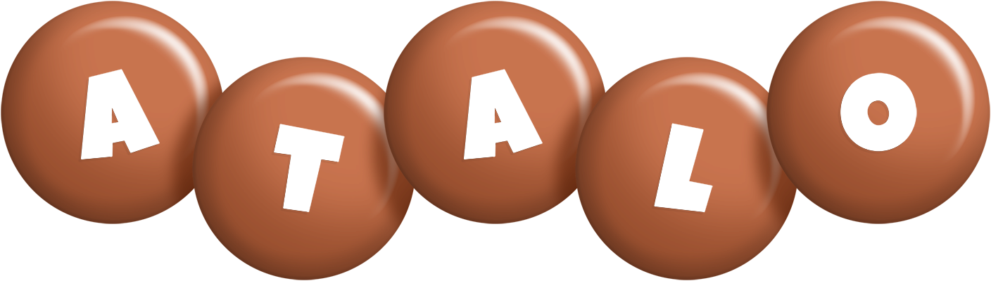 Atalo candy-brown logo
