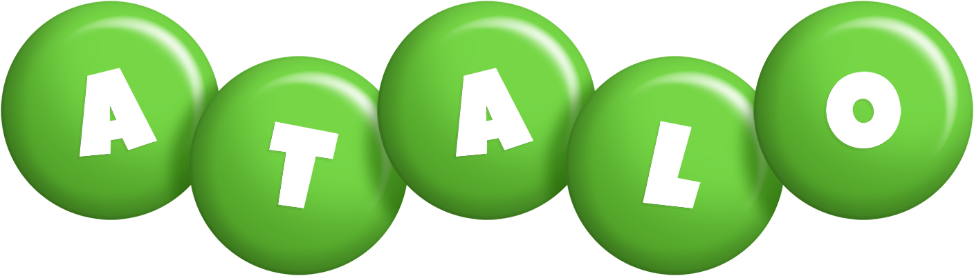 Atalo candy-green logo