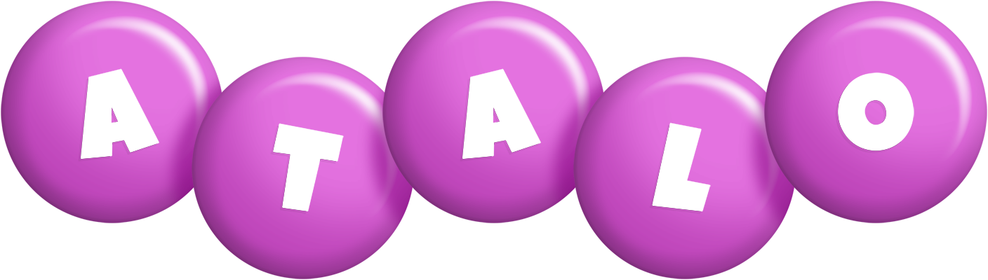 Atalo candy-purple logo