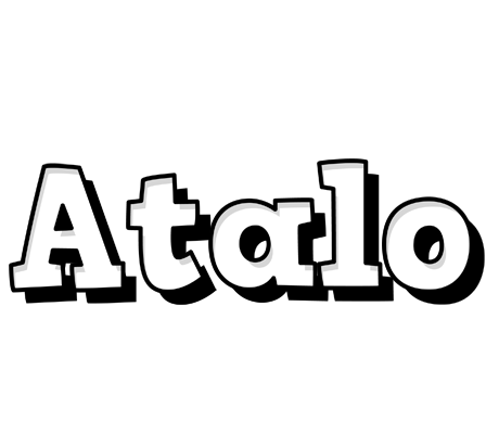 Atalo snowing logo