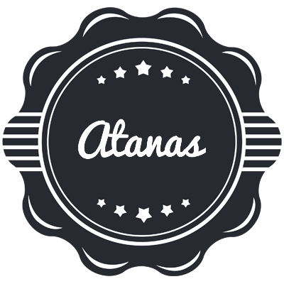 Atanas badge logo
