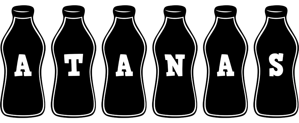 Atanas bottle logo