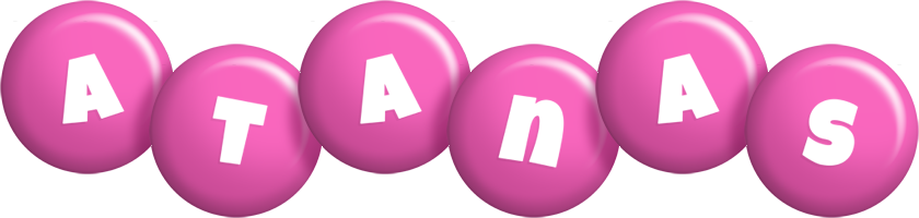 Atanas candy-pink logo