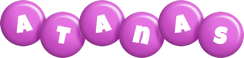 Atanas candy-purple logo