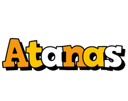 Atanas cartoon logo