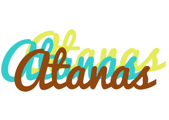 Atanas cupcake logo
