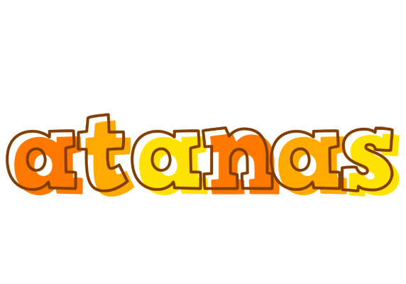 Atanas desert logo