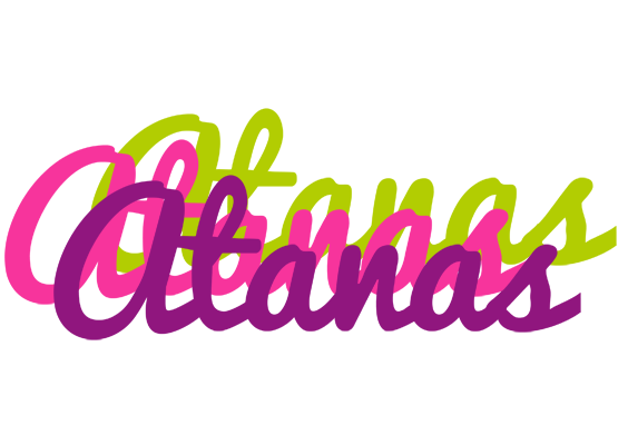 Atanas flowers logo