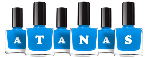 Atanas glossy logo