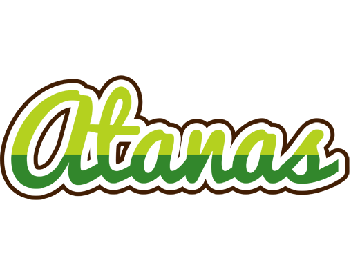 Atanas golfing logo