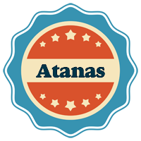 Atanas labels logo