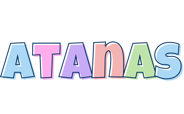 Atanas pastel logo