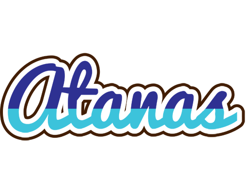 Atanas raining logo