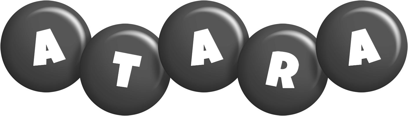 Atara candy-black logo