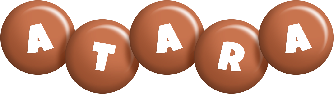 Atara candy-brown logo