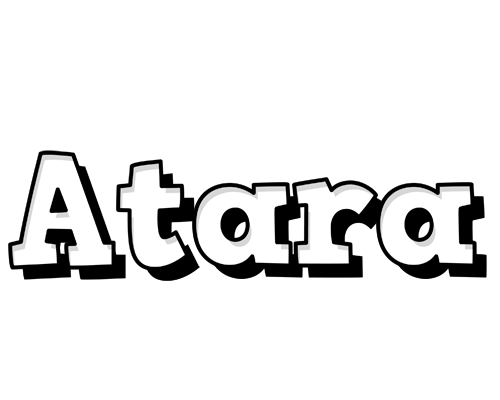 Atara snowing logo