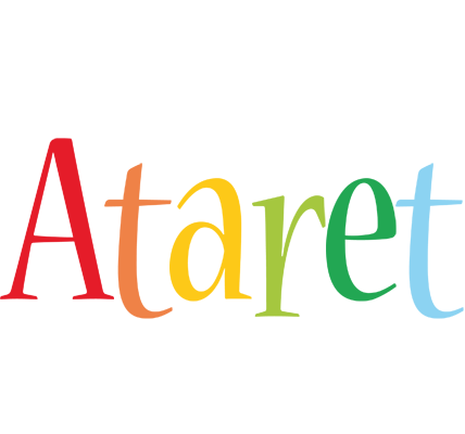 Ataret birthday logo
