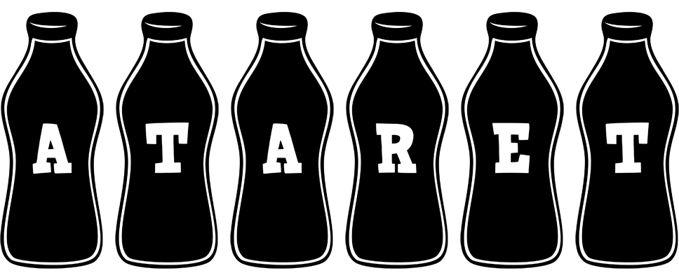 Ataret bottle logo