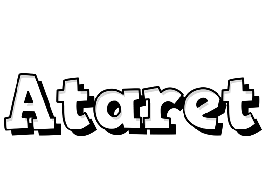 Ataret snowing logo