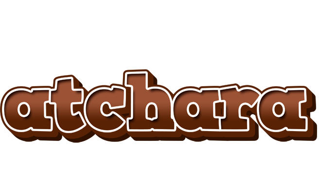 Atchara brownie logo