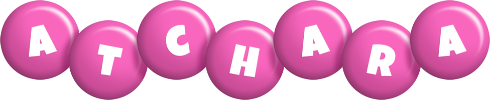 Atchara candy-pink logo