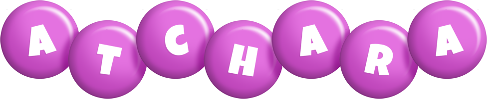 Atchara candy-purple logo