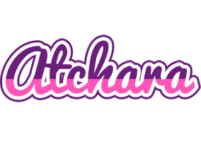 Atchara cheerful logo